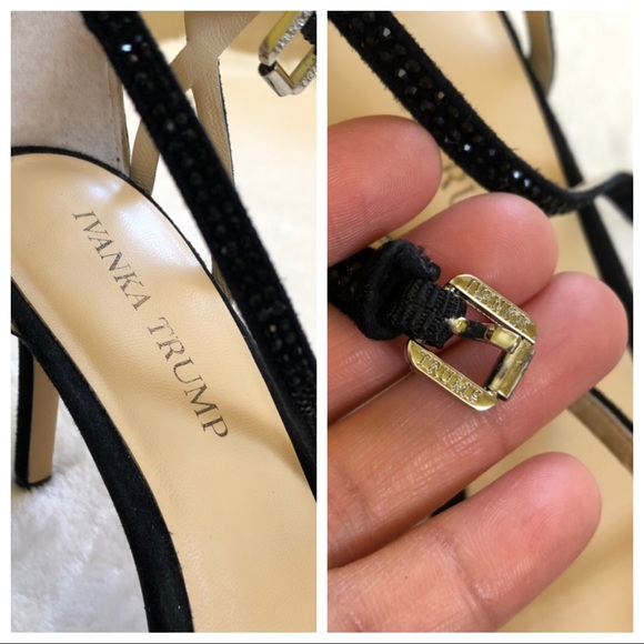 🆕 NWOT Ivanka Trump Gifford Heels Black 8.5 - Picture 4 of 8